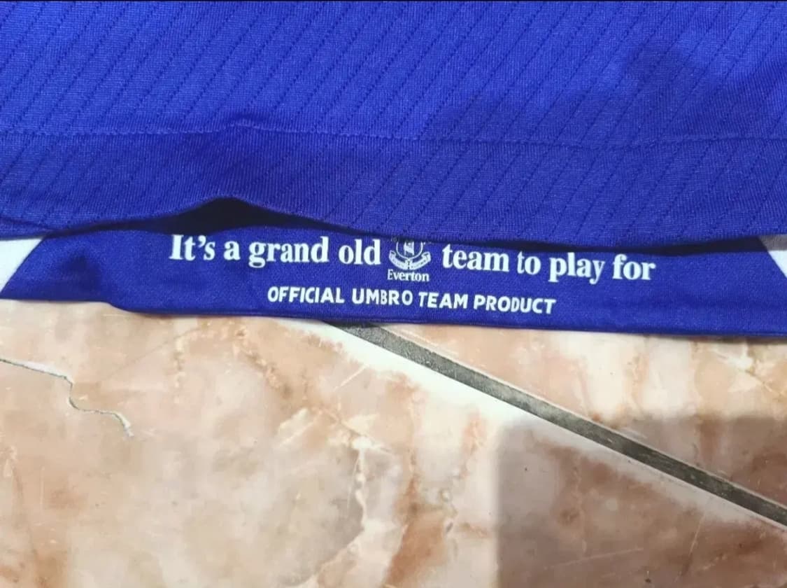 UMBRO 08 09 에버튼 올드레플 축구져지 상품이미지6