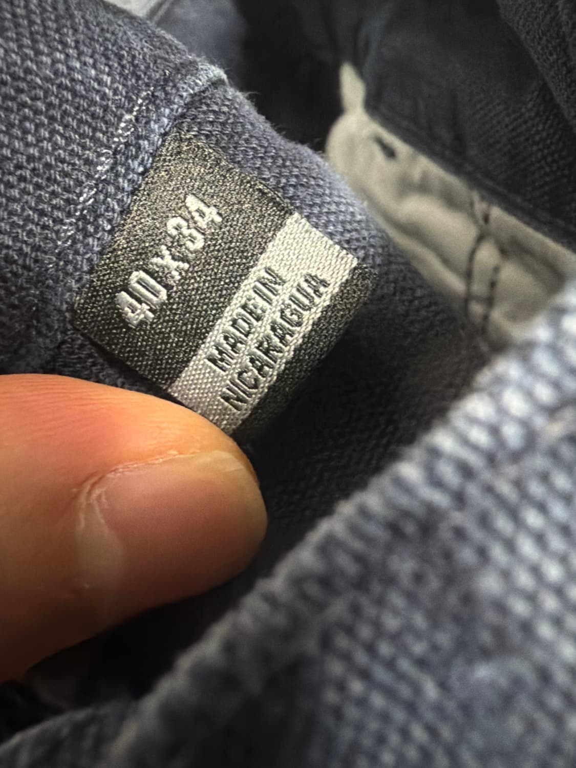 빅사이즈 칼하트 싱글니팬츠 미드나잇컬러40x34 상품이미지4