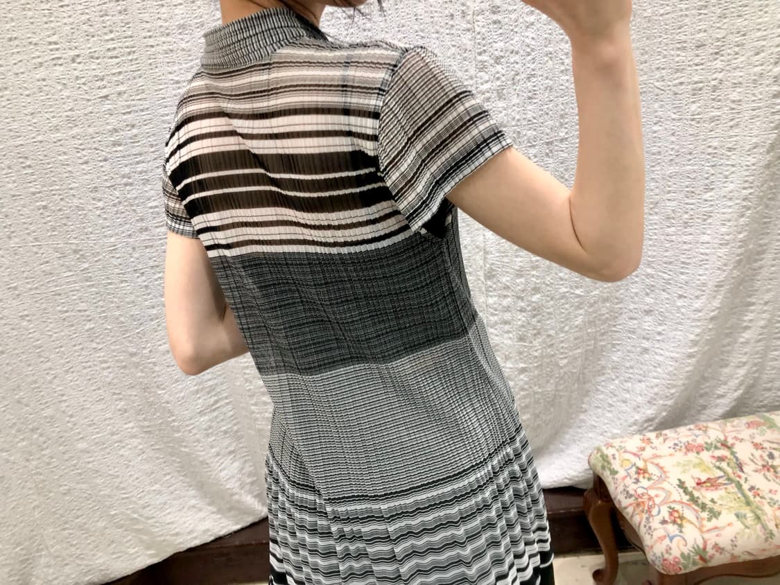 stripe pleats mini ops 상품이미지3