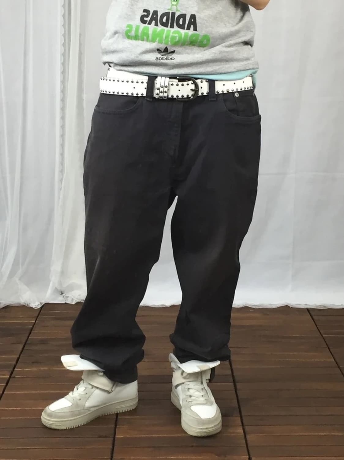 EDWIN EF403 Black Denim Pants 상품이미지1