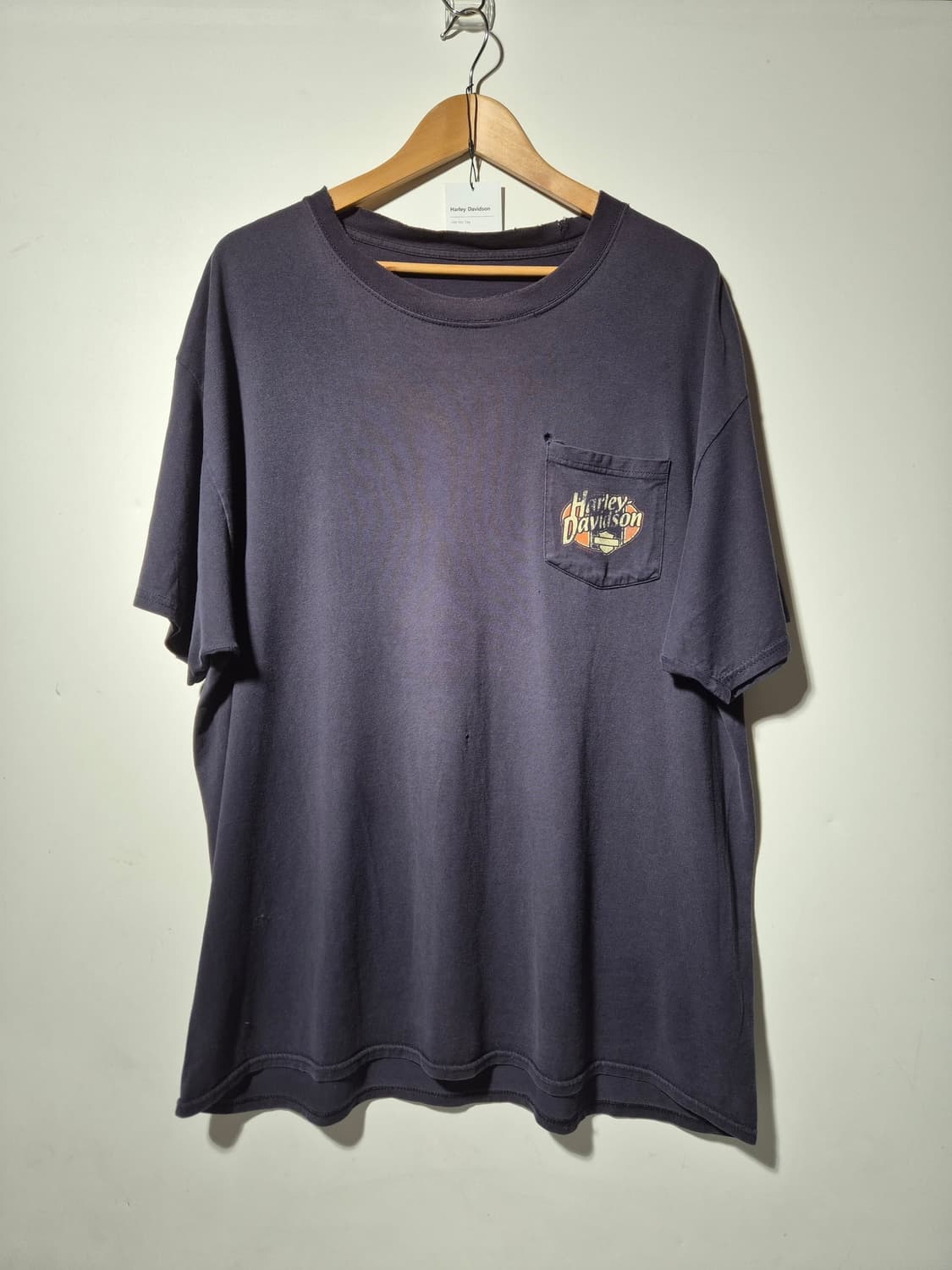 Harley Davidson Pocket T-Shirts Navy 상품이미지1