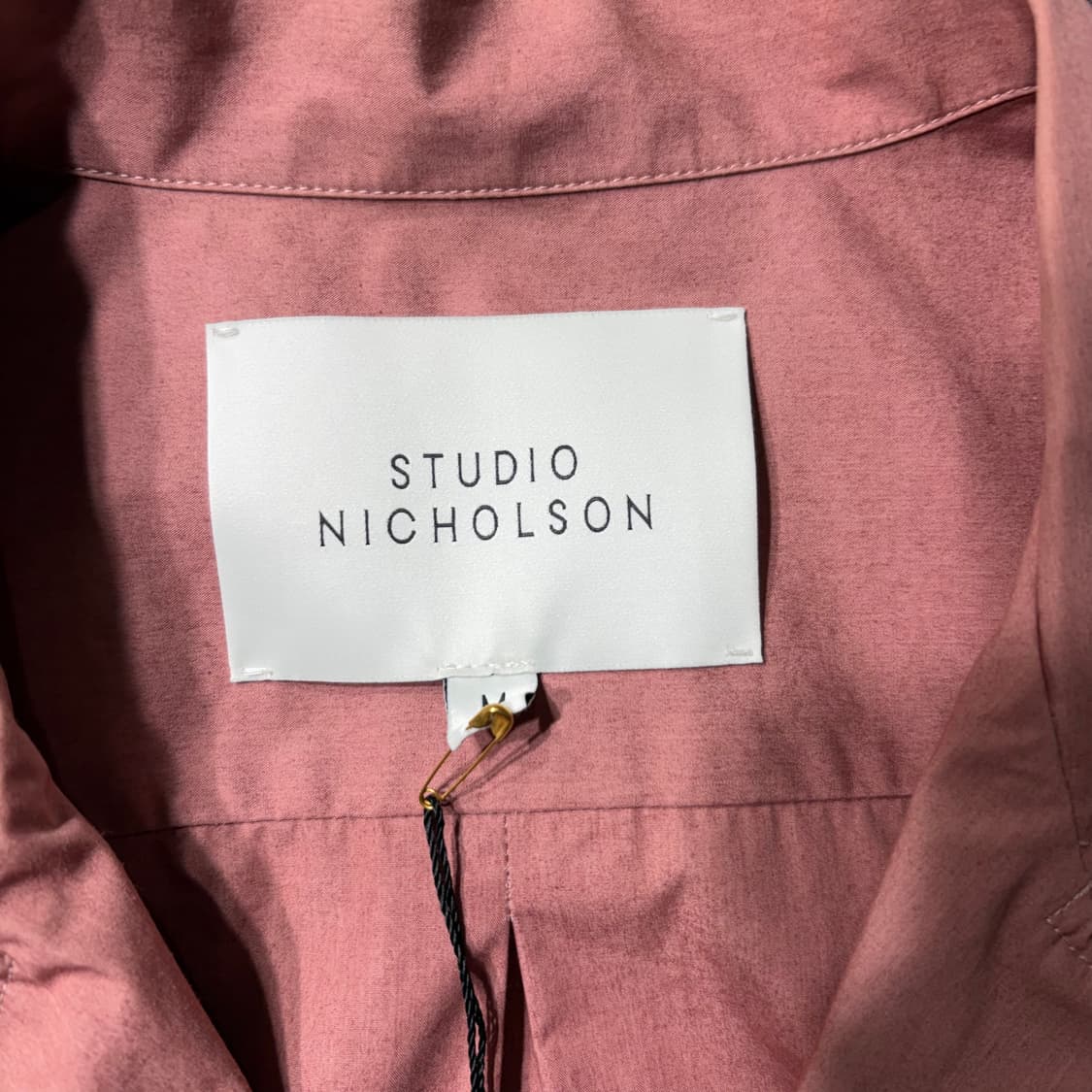 Studio Nicholson 반팔 셔츠 진분홍 M 상품이미지6