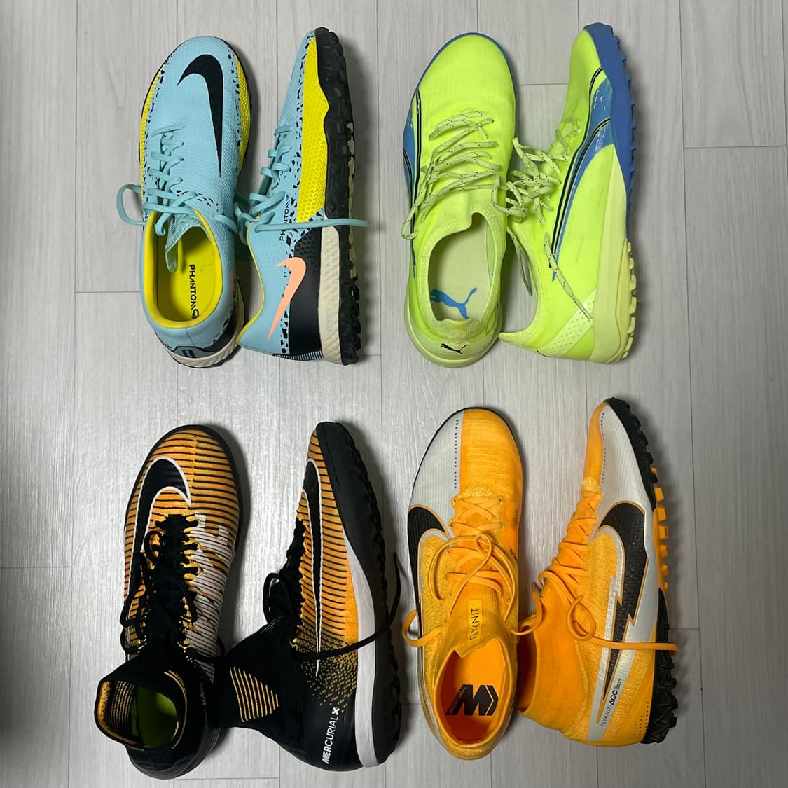 나이키,푸마 선수용 풋살화 판매 상품이미지1