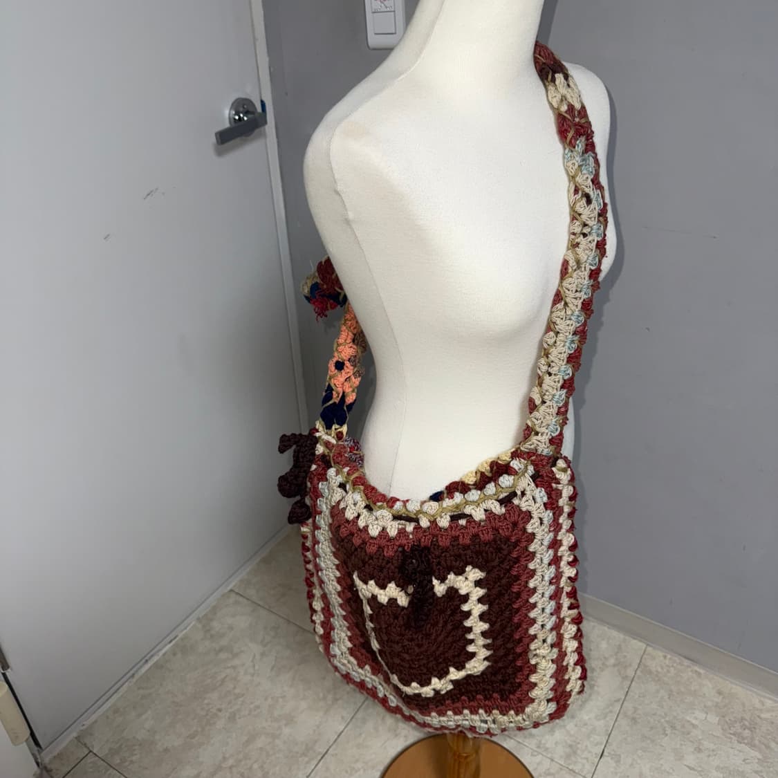 히피 니트 크로스백  상품이미지4