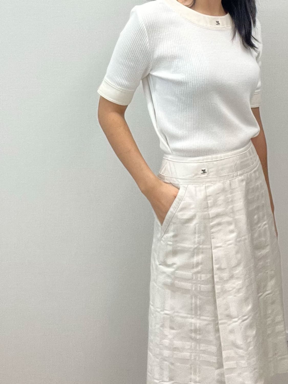 courreges / 꾸레쥬 미디 스커트  상품이미지9