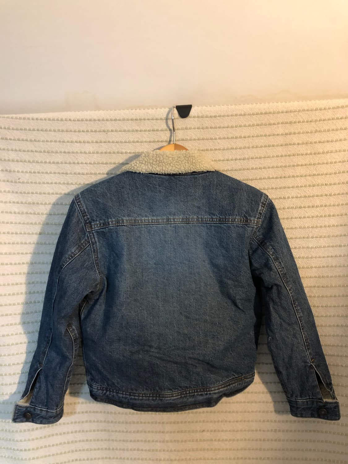 갭 키즈 양털 쉐르파 트러커 청자켓 데님자켓 상품이미지2