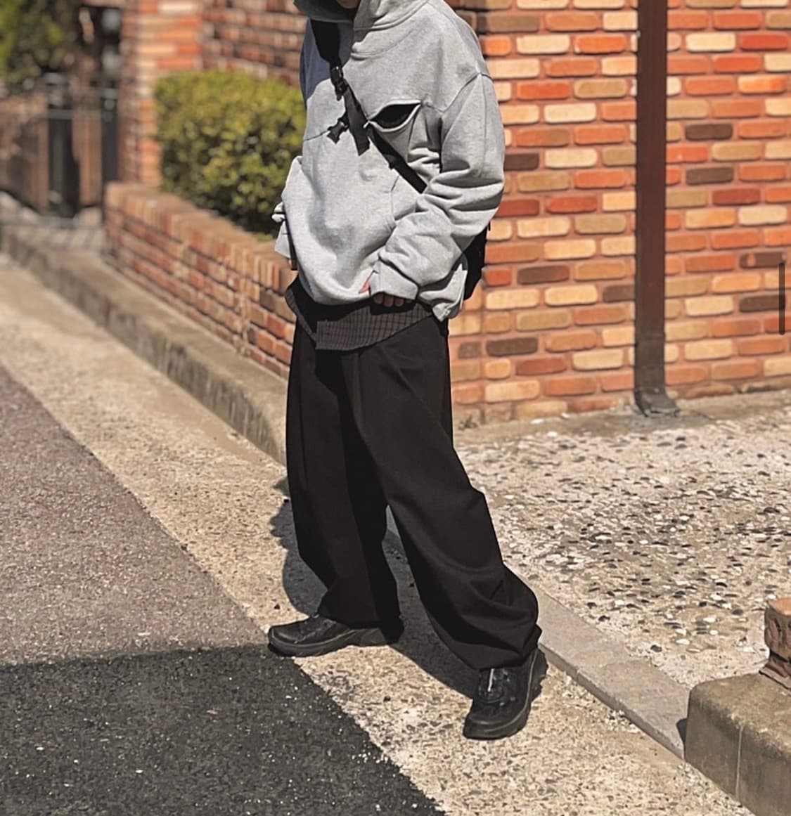 [M] 스키즘인듀싱 후드 CONCEAL HOODY 그레이 상품이미지2