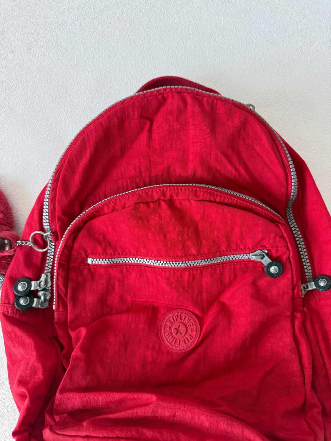 키플링(Kipling) 레드 백팩 상품이미지2