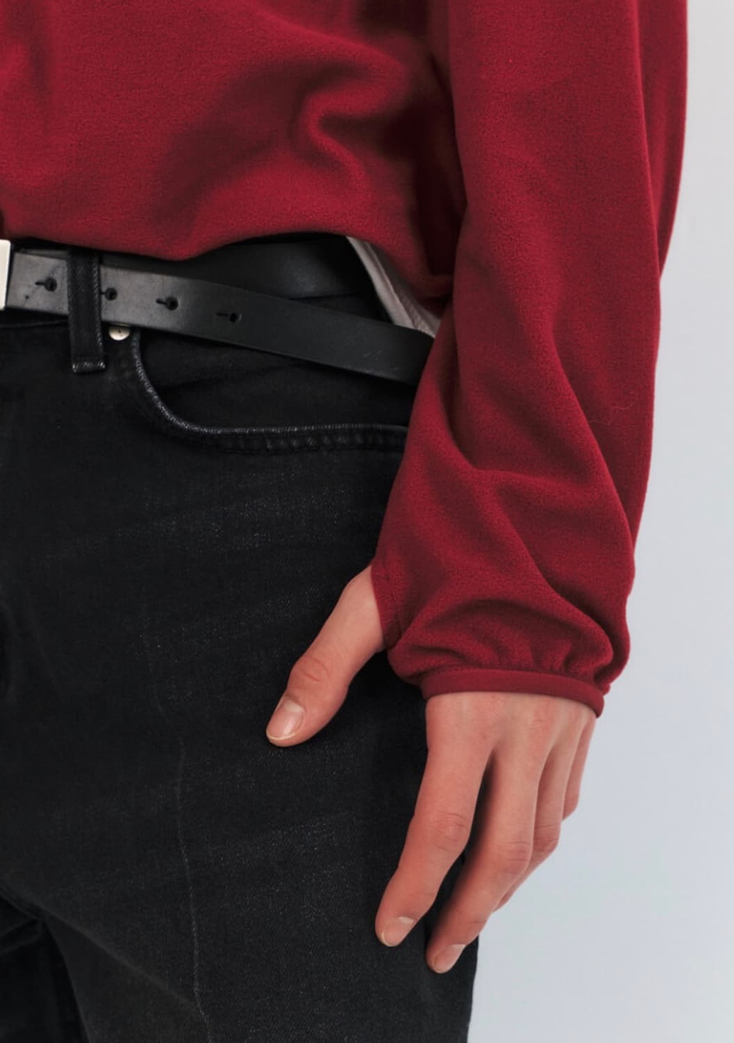 winder 레드 후리스 M사이즈 상품이미지4