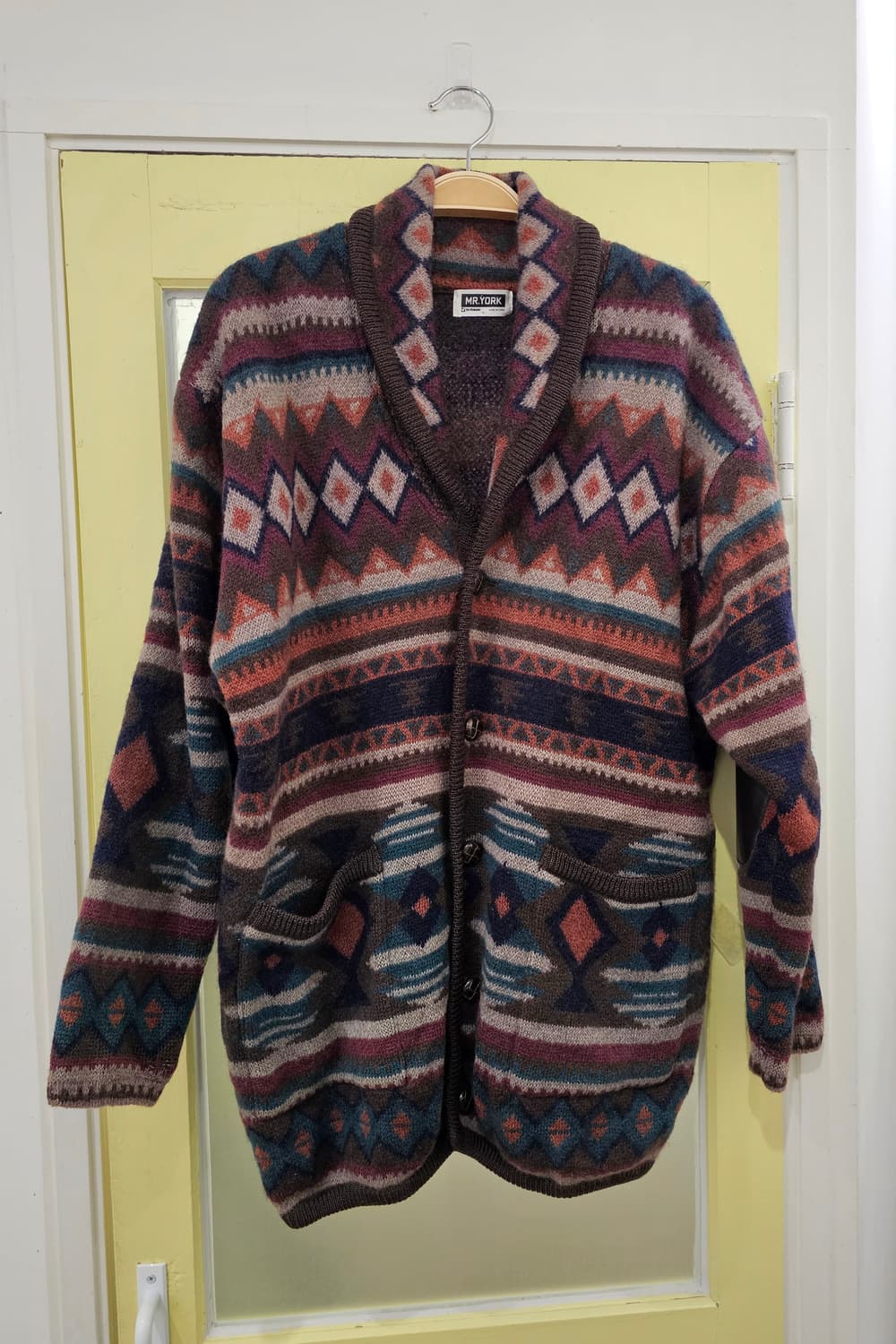 Mr.york 에스닉 나바호 울 가디건(리폼) 상품이미지3