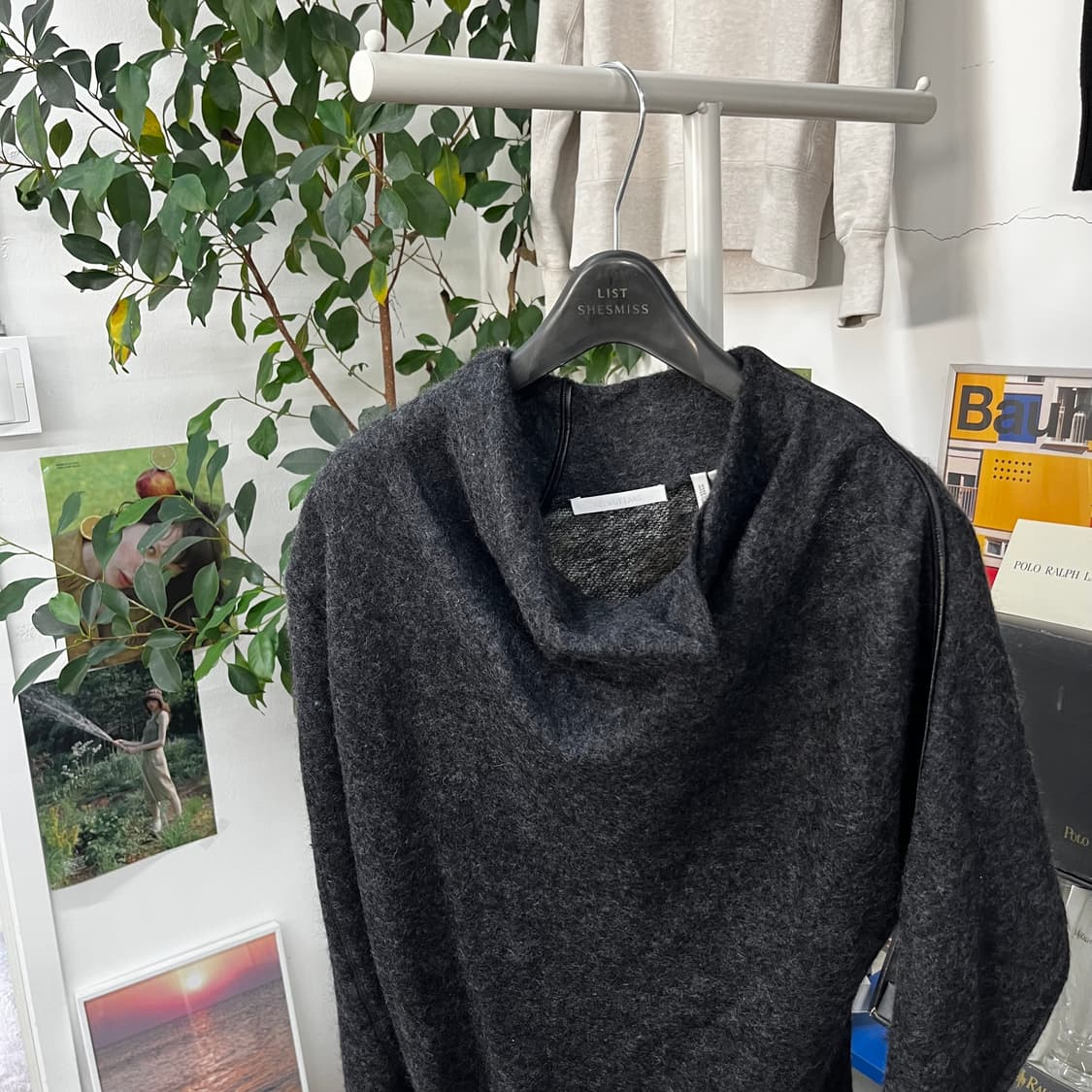 헬무트랭 비대칭 울원피스 S 상품이미지2