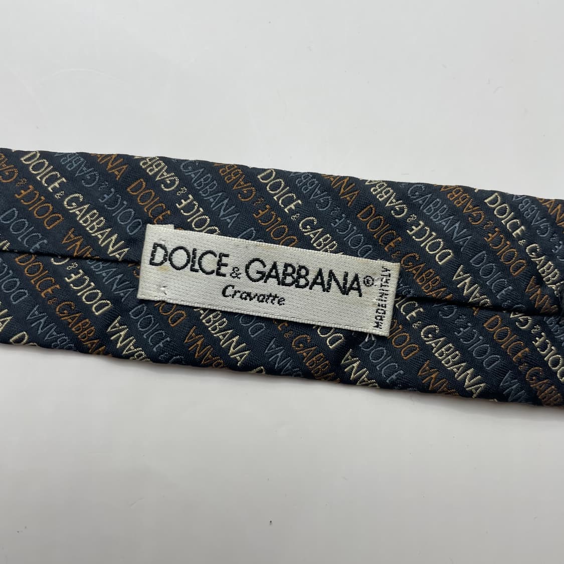 468) (Dolce & GABBANA) 돌체앤가바나 패턴 넥타이 상품이미지5