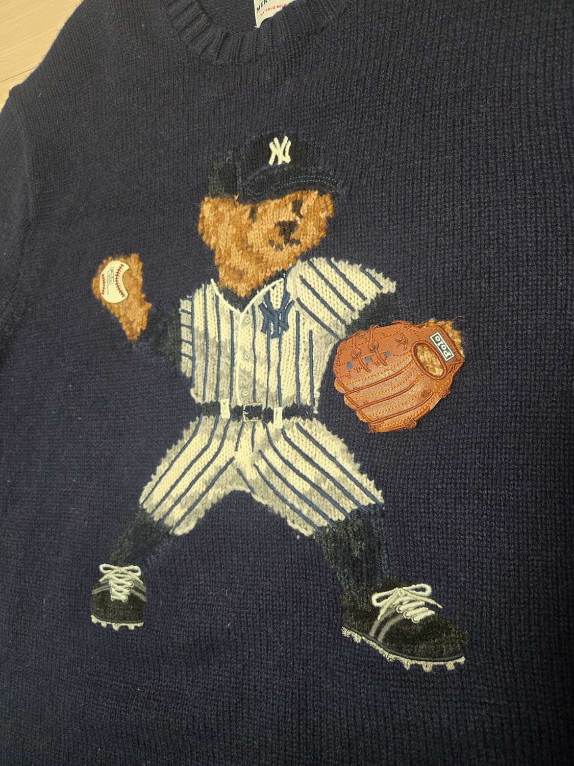 엠엘비 MLB 양키스 베어 니트 상품이미지3