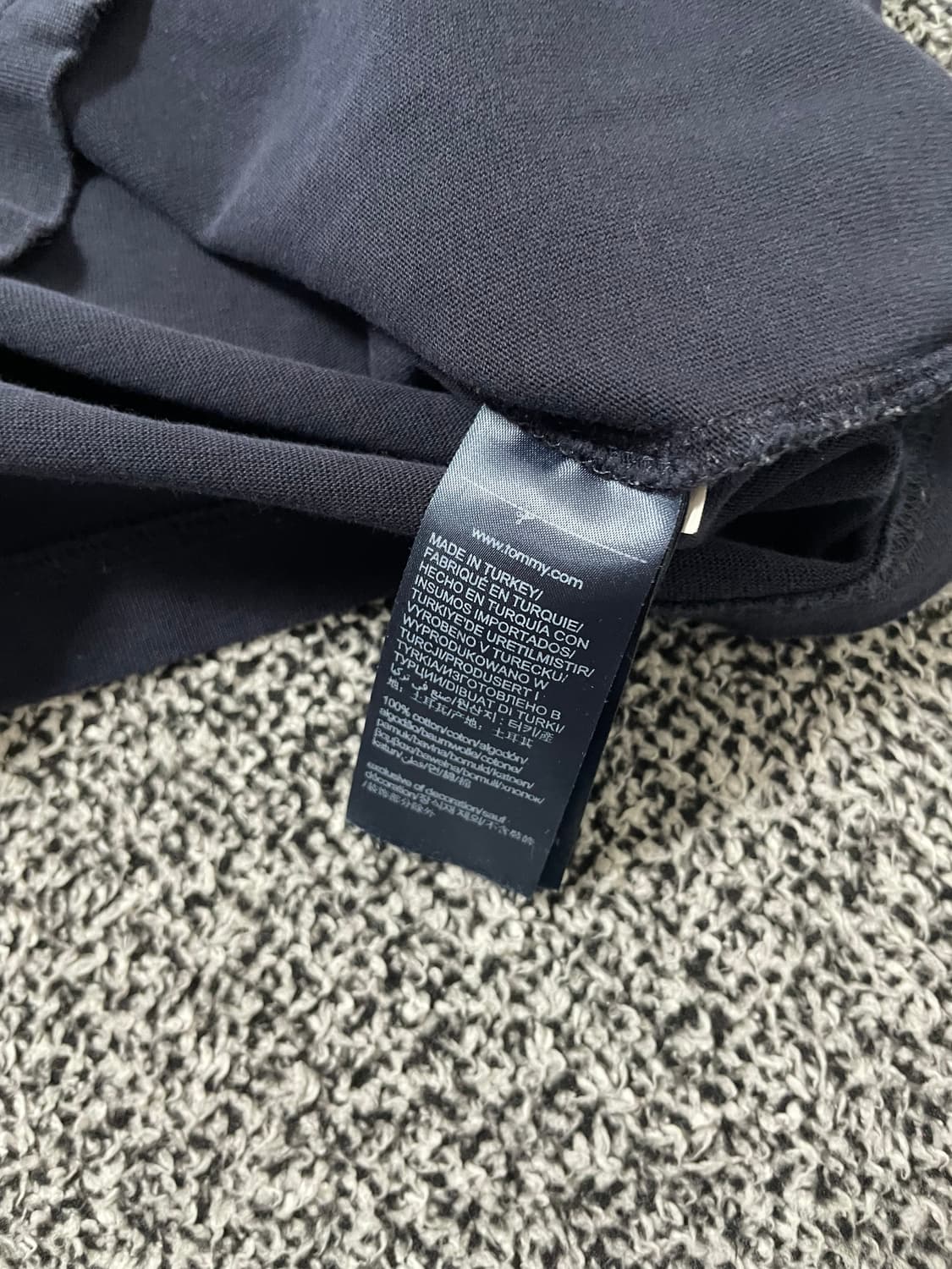 빈티지9. 타미힐피거 아이콘 코인 로고 반팔 티셔츠 반소매 반팔티 상품이미지4