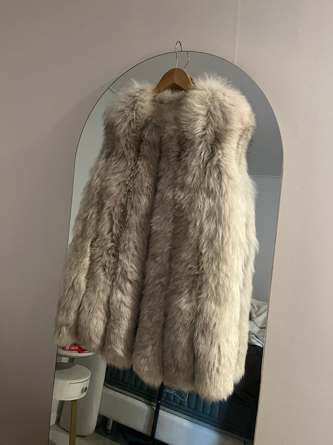 사가폭스 퍼베스트 퍼코트 상품이미지1