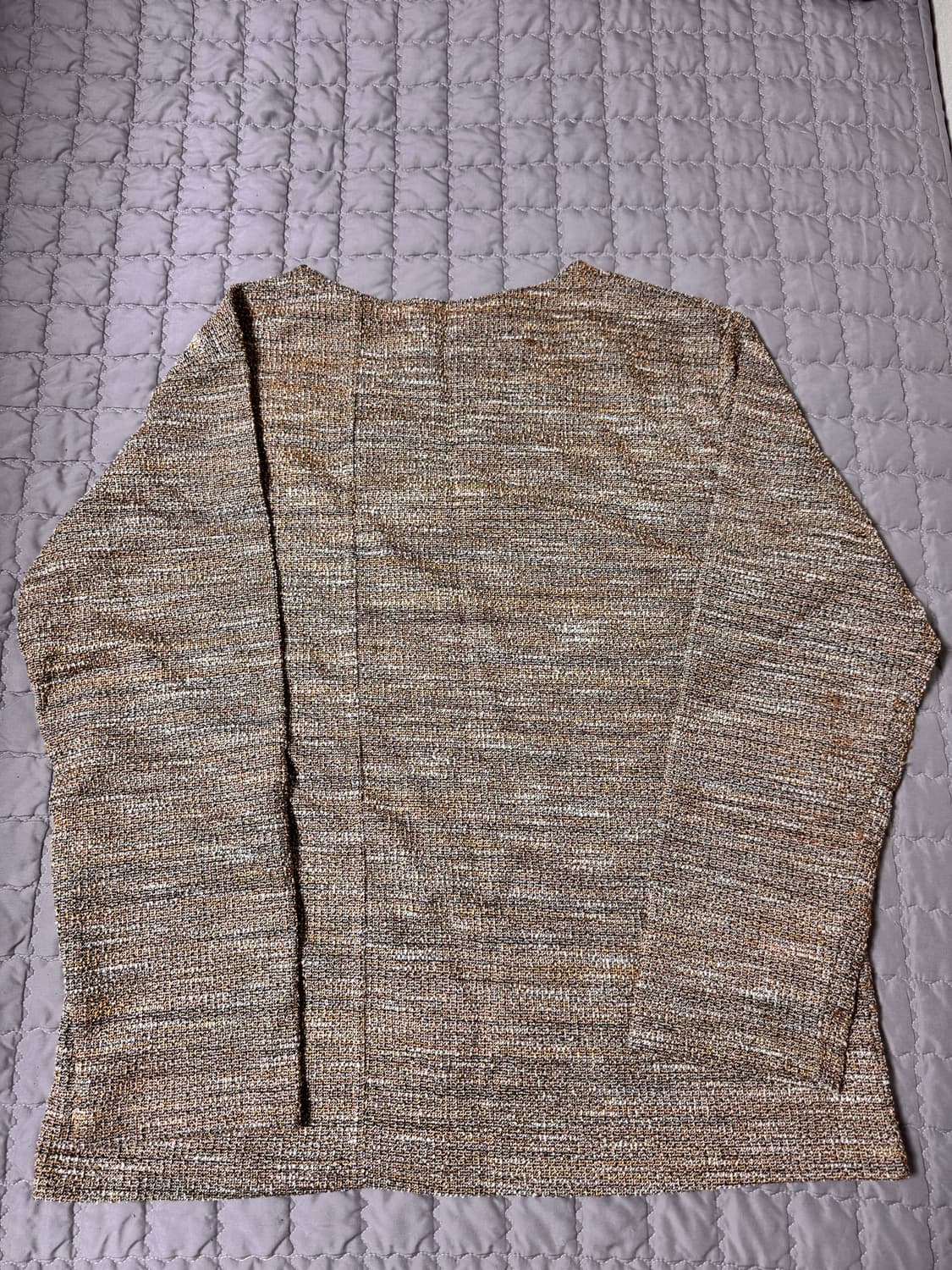 앤더슨벨 썸머 부클 보트 넥 풀오버 M 상품이미지5