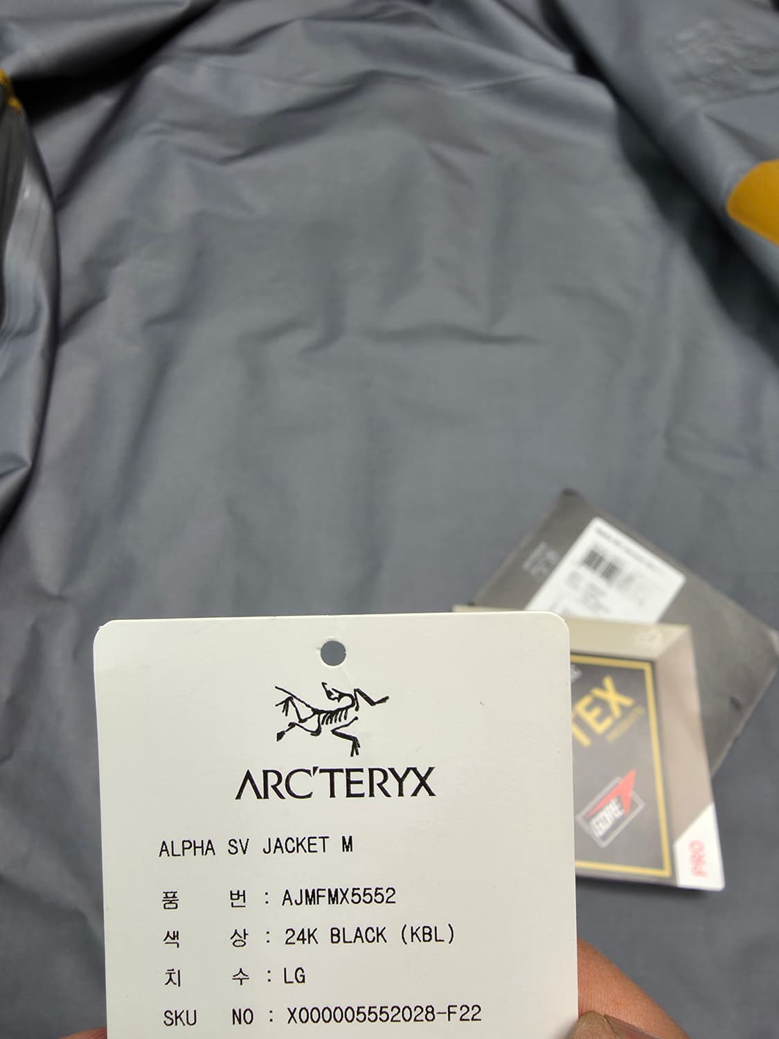 아크테릭스 알파SV 블랙(L)팝니다 상품이미지5