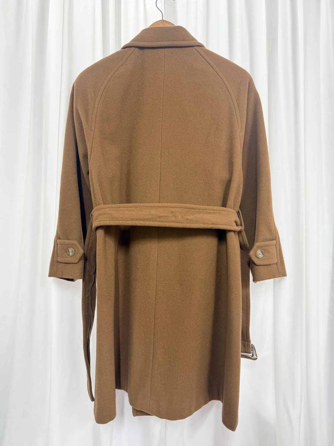 Keith double button wool coat (camel 상품이미지4