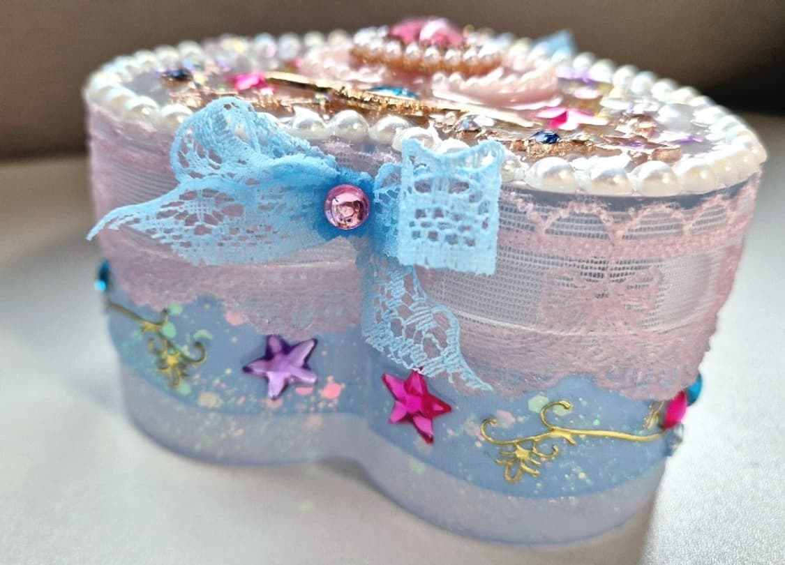 핸드메이드새상품)페어리계스타일 몽환적인 보석함 소품함 메르헨 상품이미지3