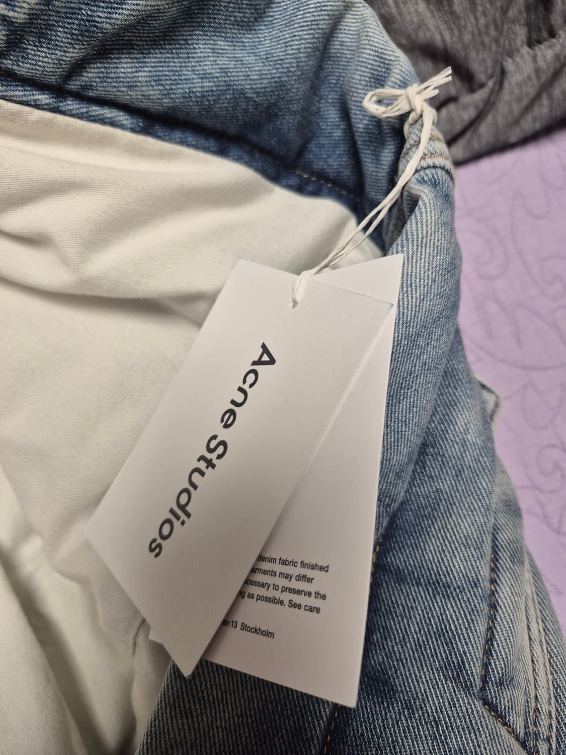 아크네스튜디오 데님 패디드 자켓 상품이미지4