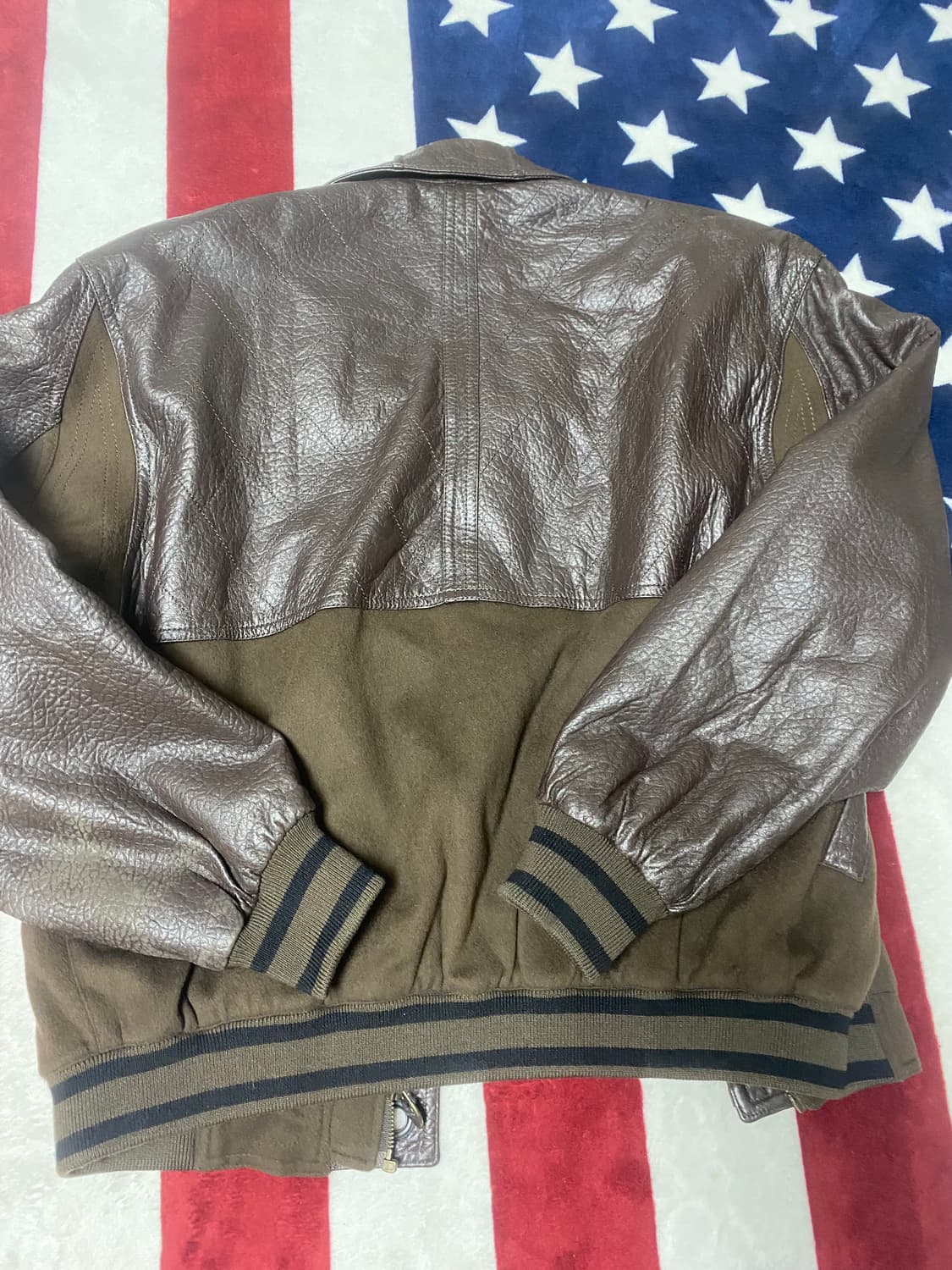 90s 빈티지 레드옥스 양가죽 자켓 상품이미지8