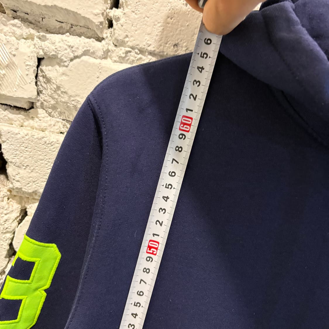폴로 빅포니 3 빈티지 네이비 후디 상품이미지5