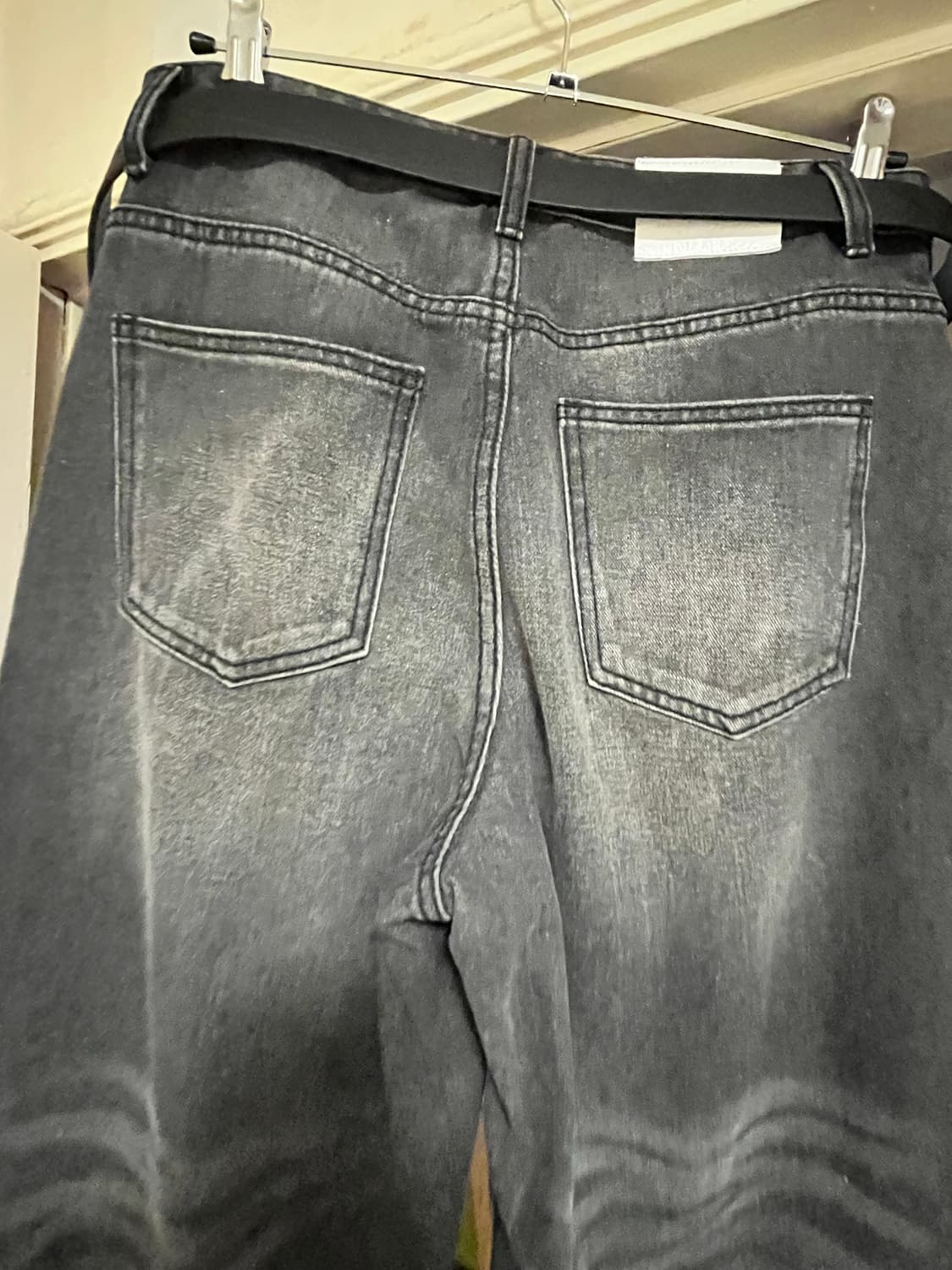 Dnsr 시그니쳐 와이드 데님팬츠 상품이미지4