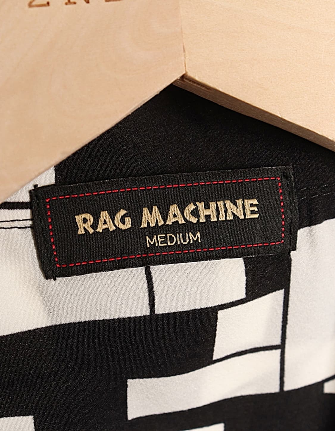 RAG MACHINE Geometric Pattern Shirts 상품이미지3