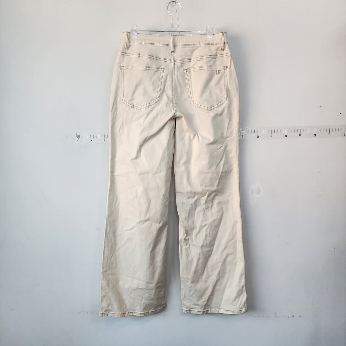 LBL 아이보리 와이드 데님 팬츠 상품이미지3