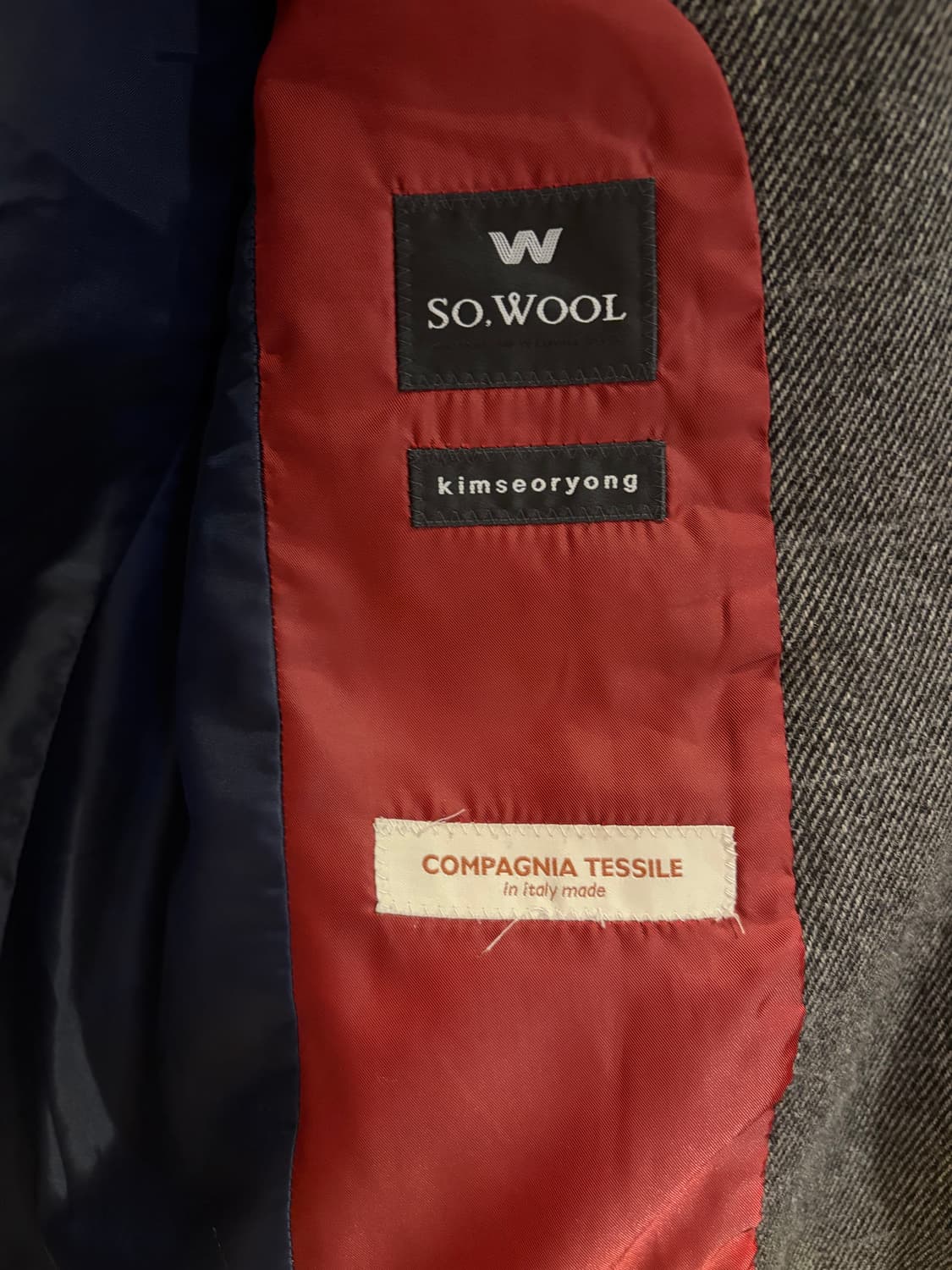 so wool x kimseoryong 블레이저 자켓 상품이미지4