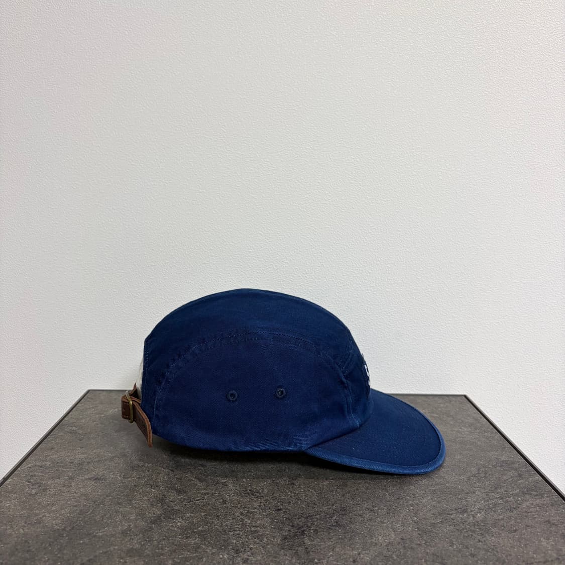 (OS) 슈프림 박스로고 캠프캡 모자 워시드 인디고 네이비 상품이미지3