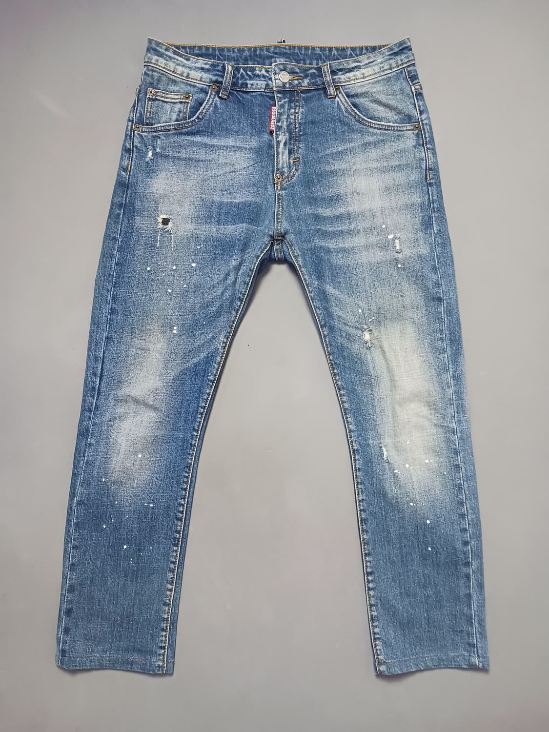 [30] 디스퀘어드2 백포켓로고 스트레이트진 청바지 상품이미지1