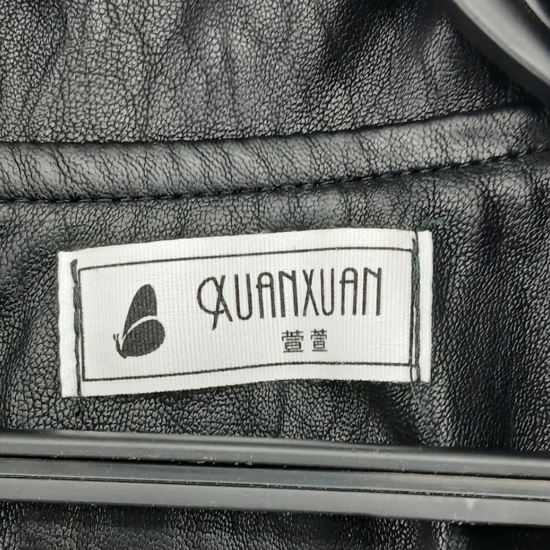 XUANXUAN 빈티지 크롭 벨트 레더 자켓 상품이미지4