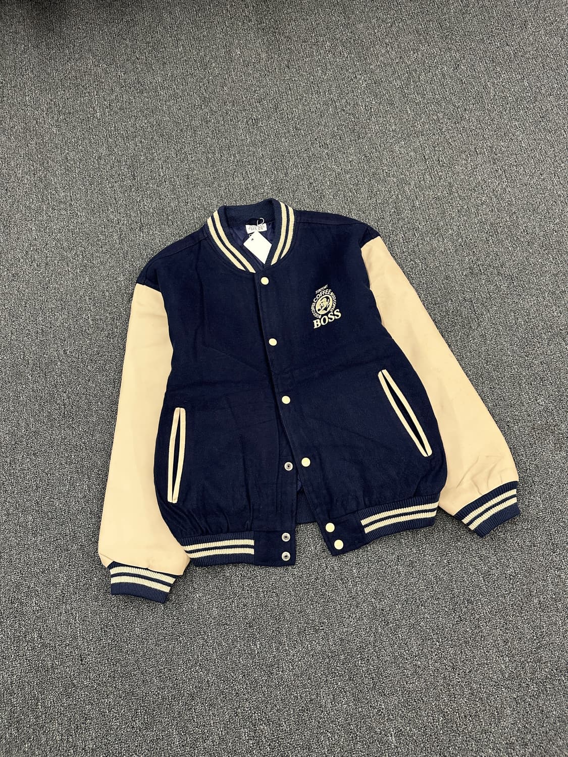 SUNTORY 빈티지 바시티 자켓 상품이미지2