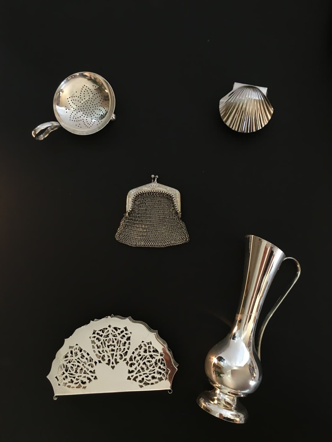 영국 빈티지 실버 Shell 필박스 상품이미지5