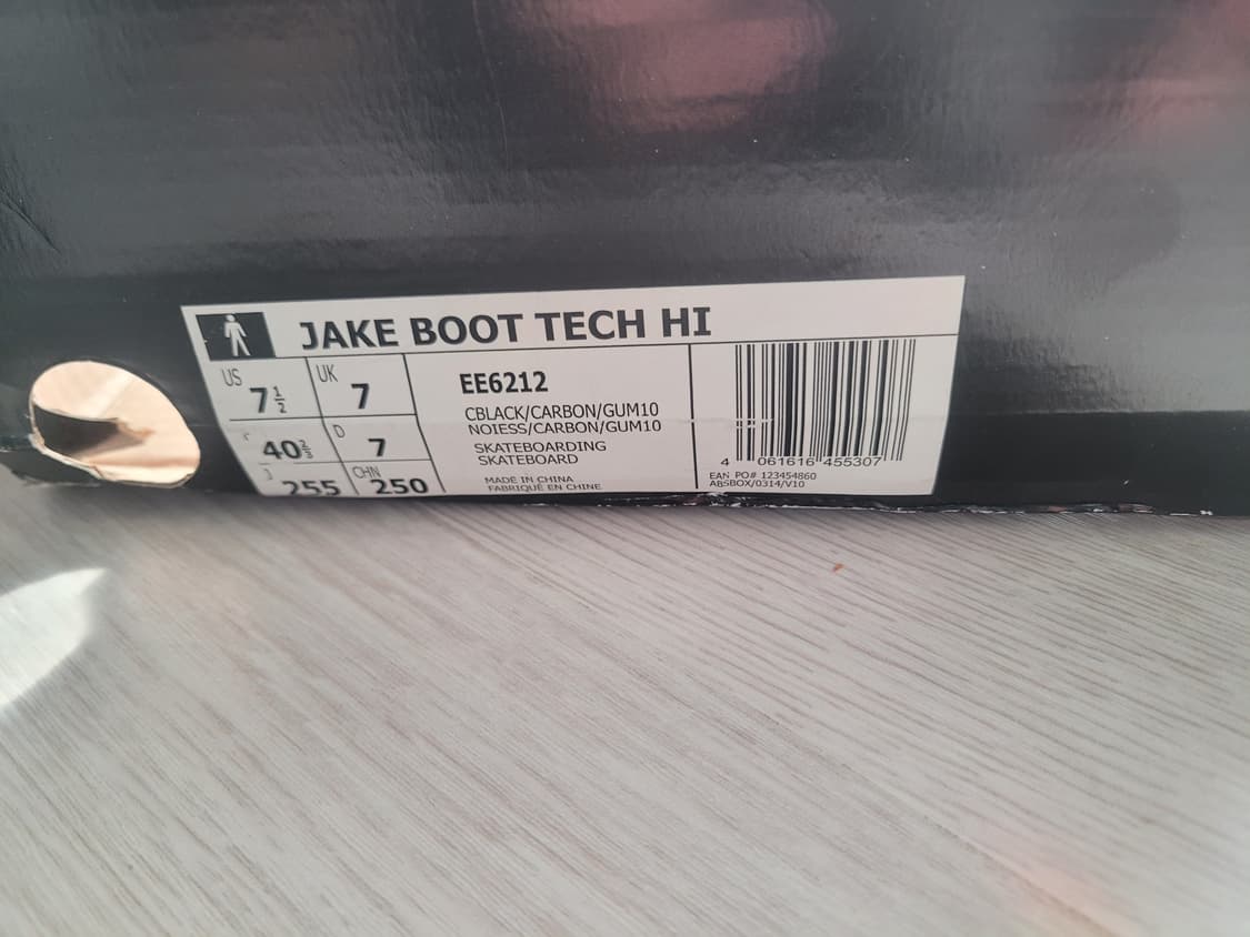 아디다스 제이크 부트 테크 하이 부츠 255 새상품 상품이미지2