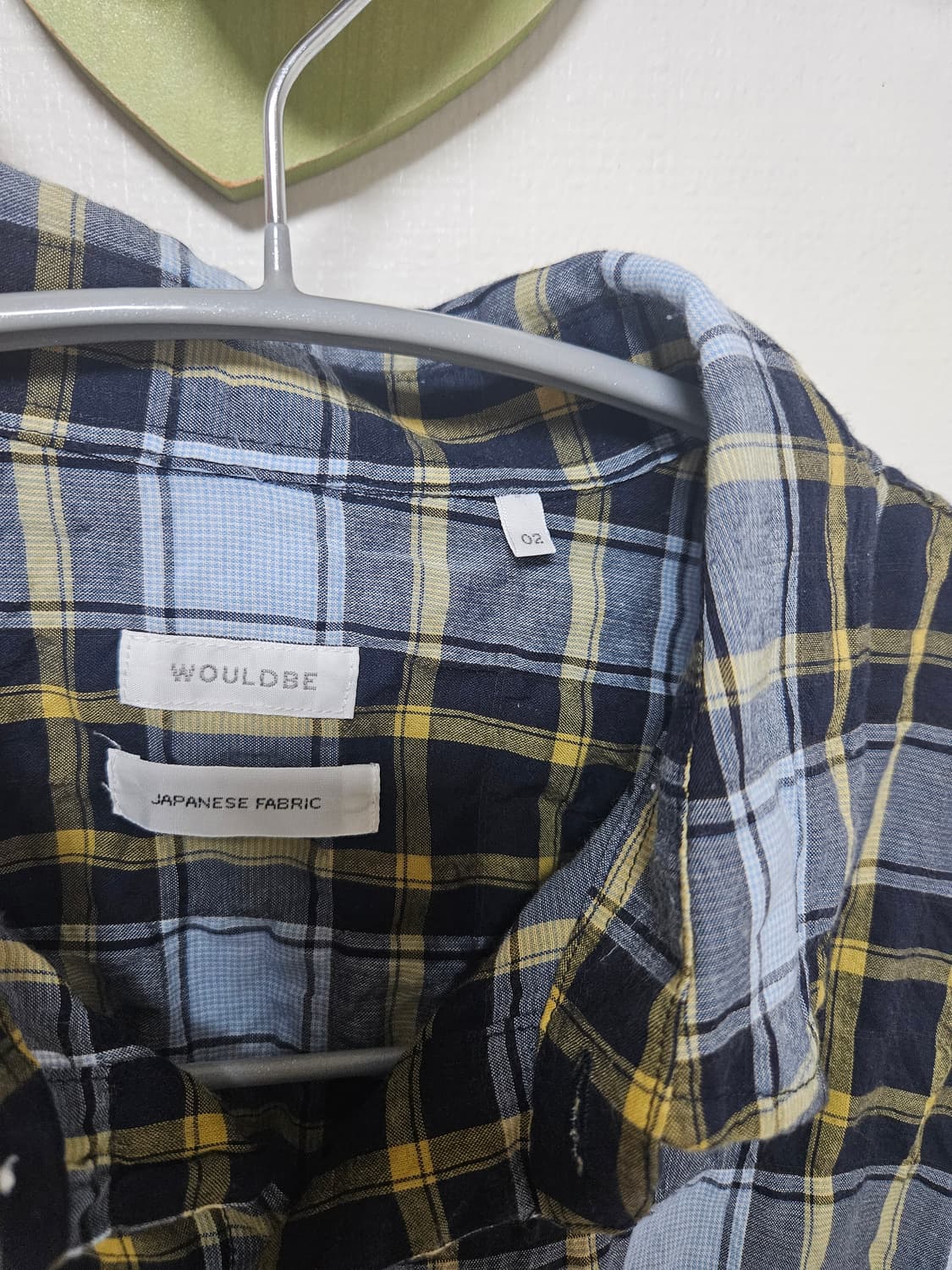 [2] 우드비 링클 체크셔츠 상품이미지3