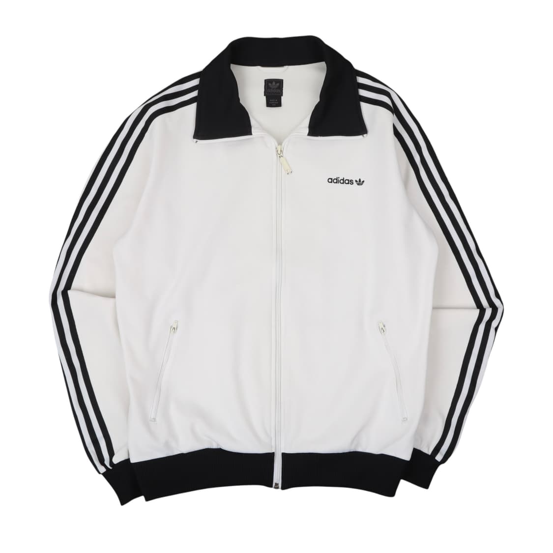 아디다스 화이트 베켄바우어 트랙탑 자켓 상품이미지1
