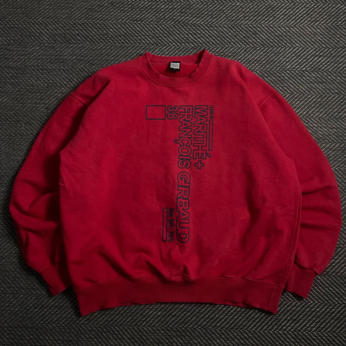 마리떼 프랑소와 저버 USA 스웻 맨투맨 레드y 4262 상품이미지2