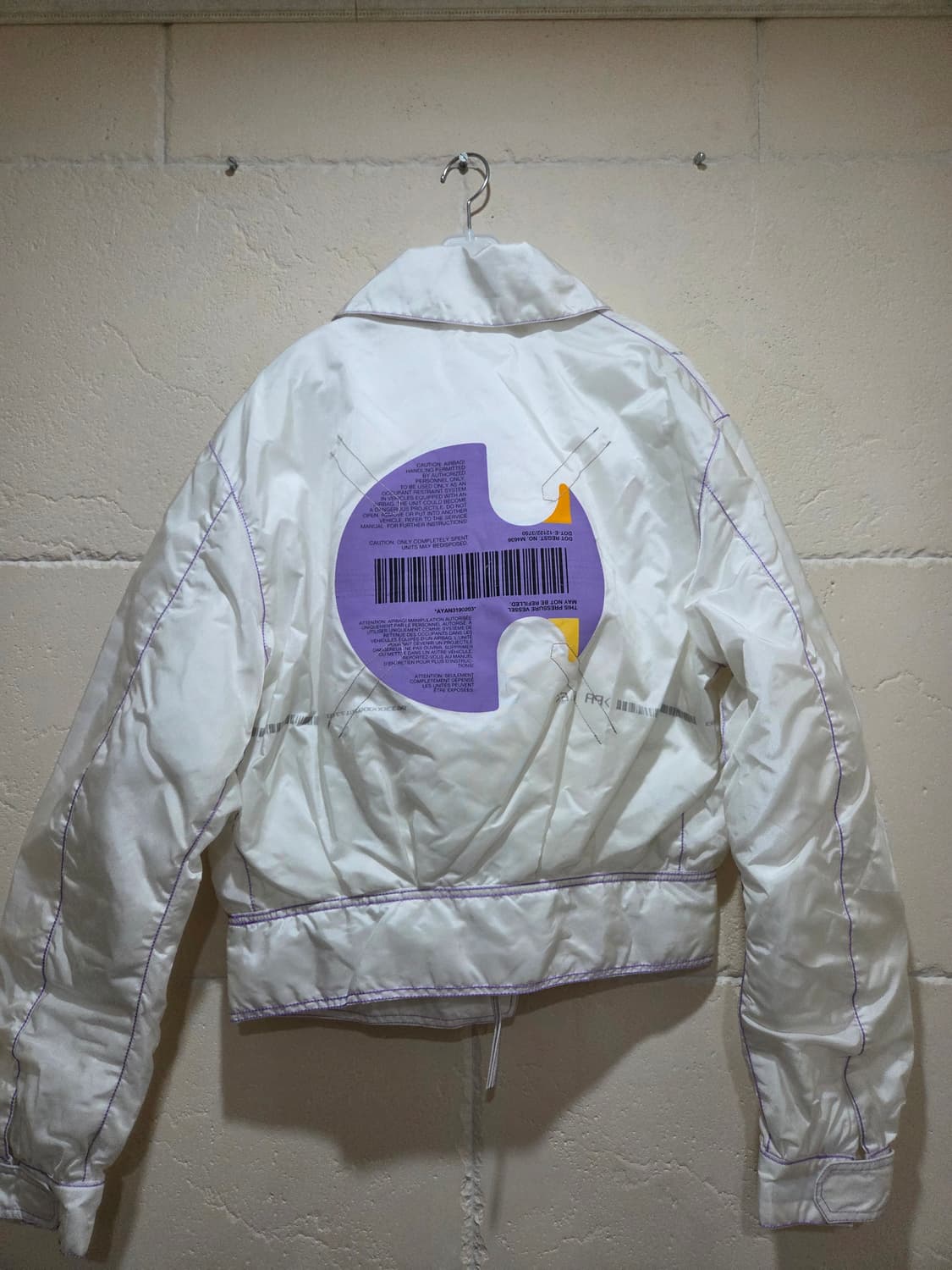 강혁 레디메이드 에어백 실크스크린 봄버 XL 상품이미지2