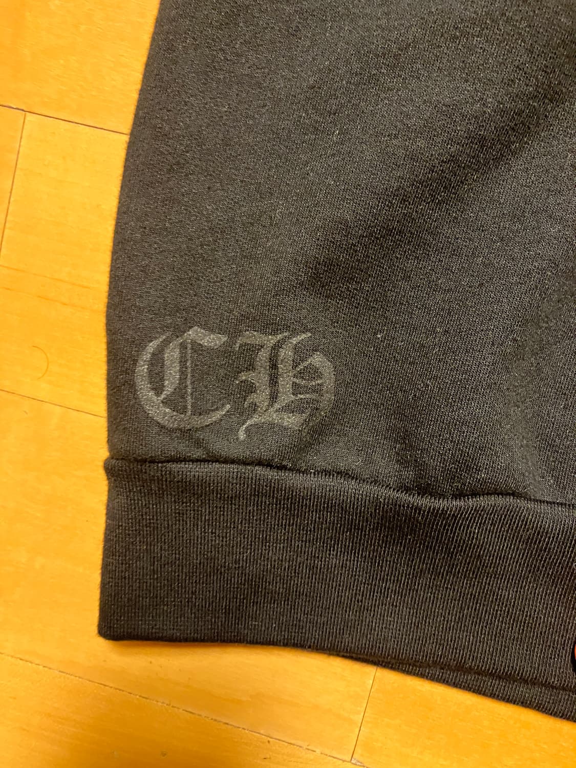 크롬하츠 넥로고 맨투맨 블랙 XXL 상품이미지6