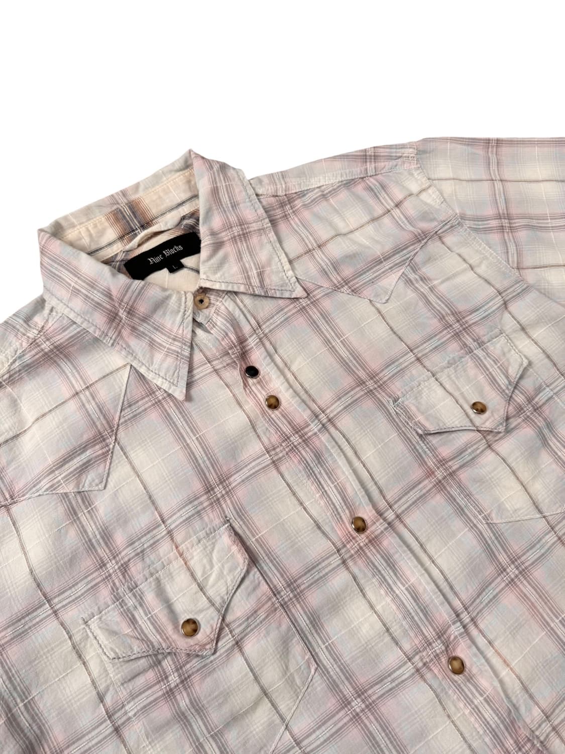 vintage western plaid shirt 상품이미지2