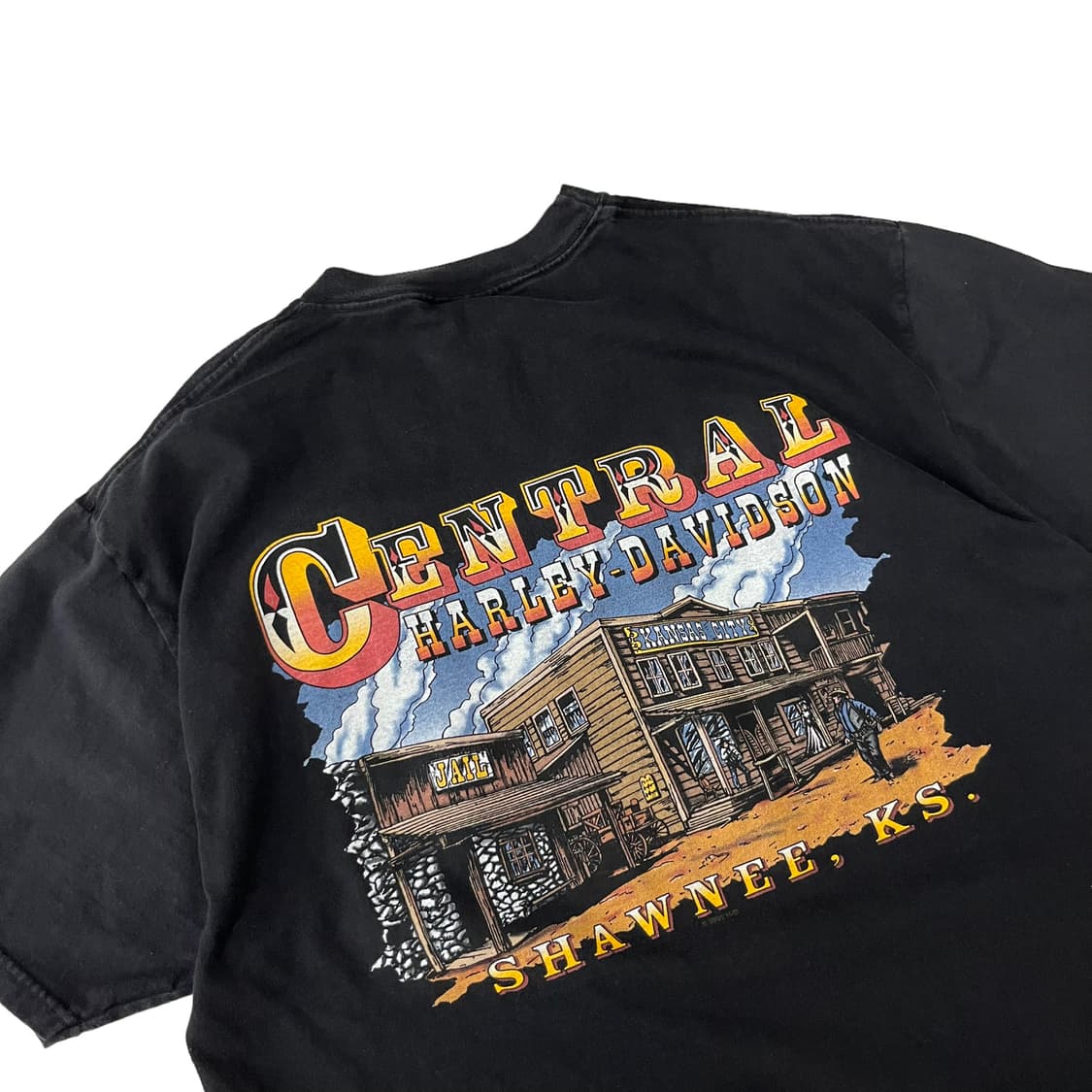 [100] 할리 데이비슨 'Cental' 반팔 티셔츠 상품이미지5