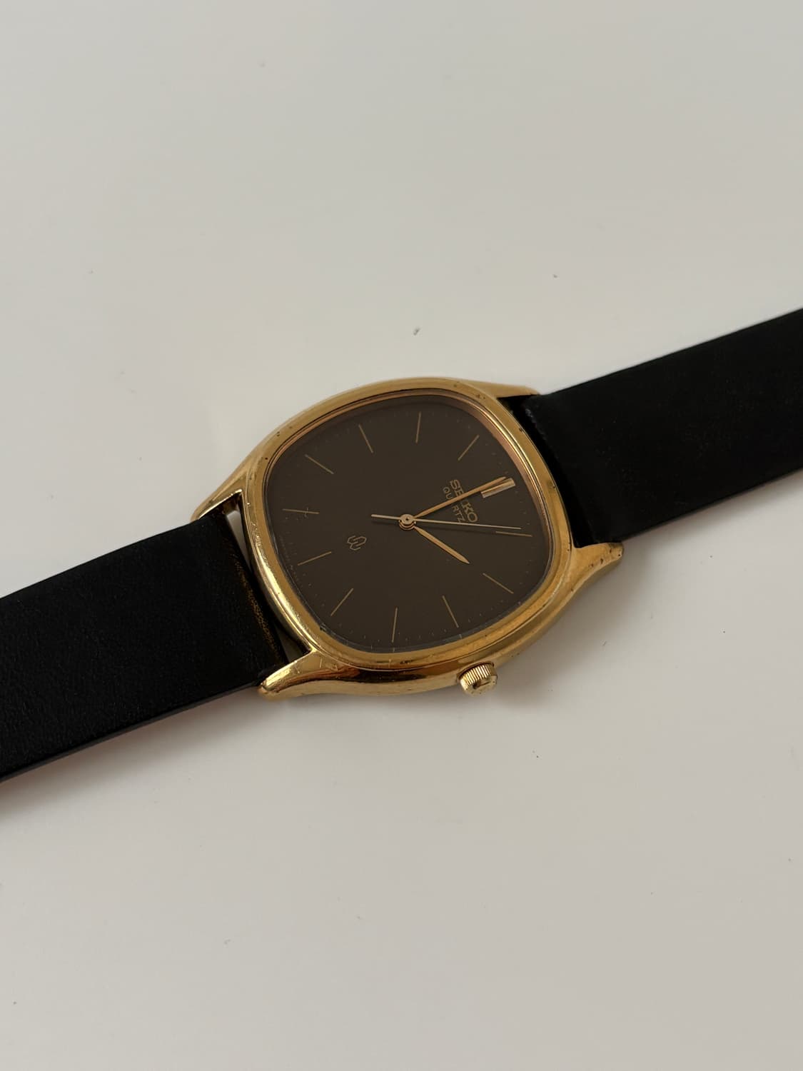 1980s Chariot Brown Dial Gold Quartz 상품이미지4