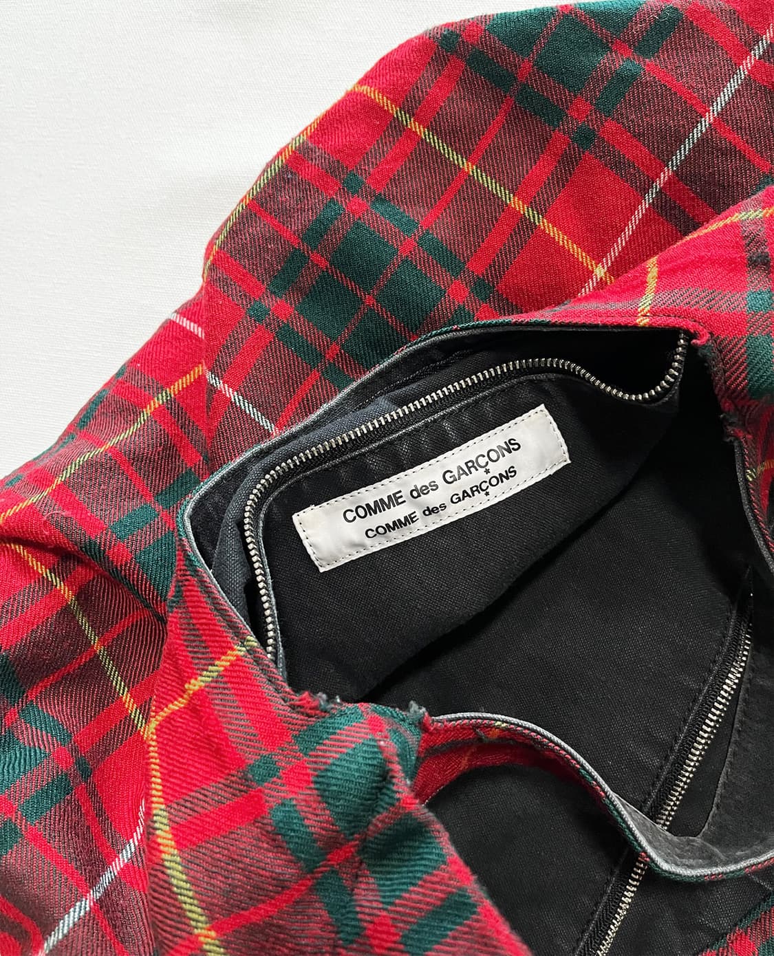 COMME DES GARCONS tartan check bag 상품이미지5