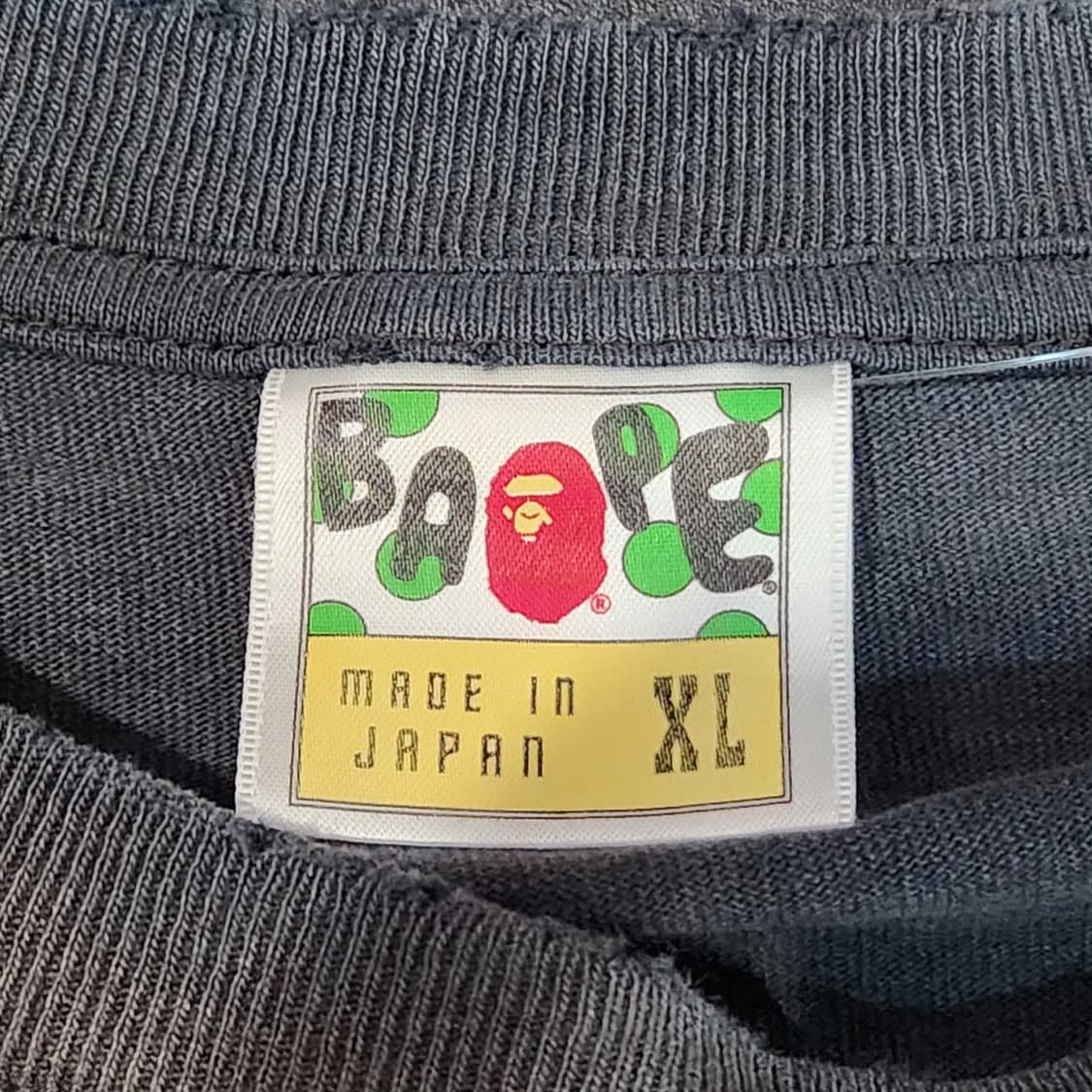 베이프 로고 프린트 반팔티 (XL) 상품이미지2