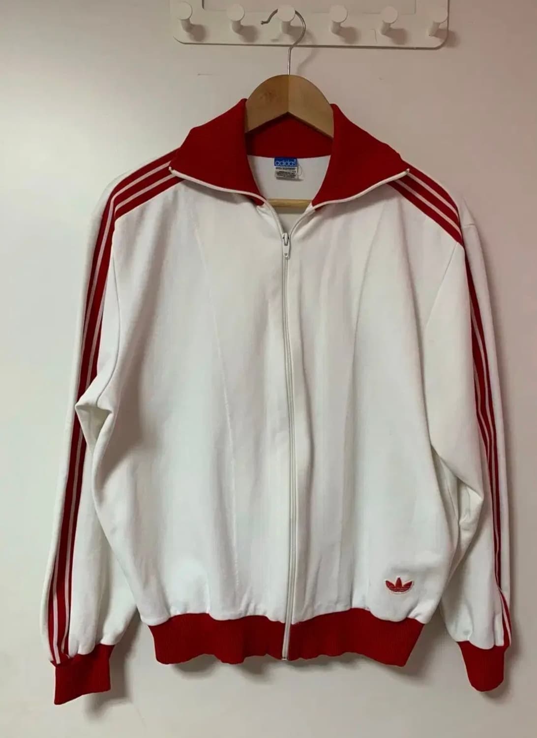 아디다스 서독제 져지 빨강 하단로고 상품이미지1