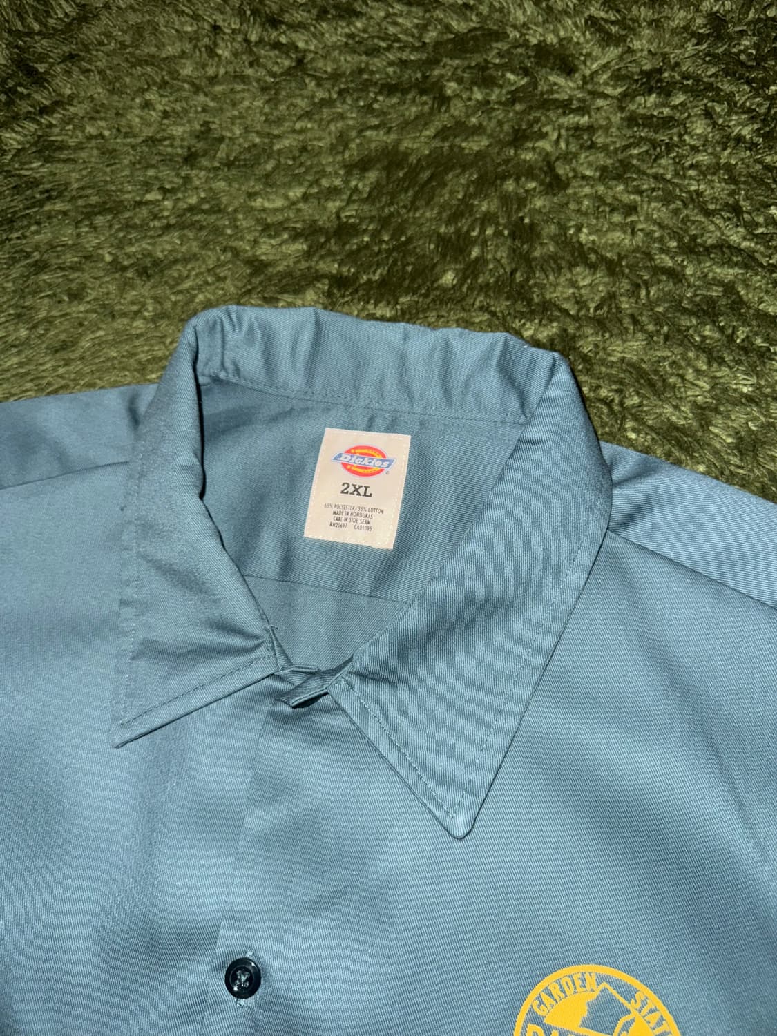 [XXL] 디키즈 하프 워크셔츠 Garden State Parkway 상품이미지3