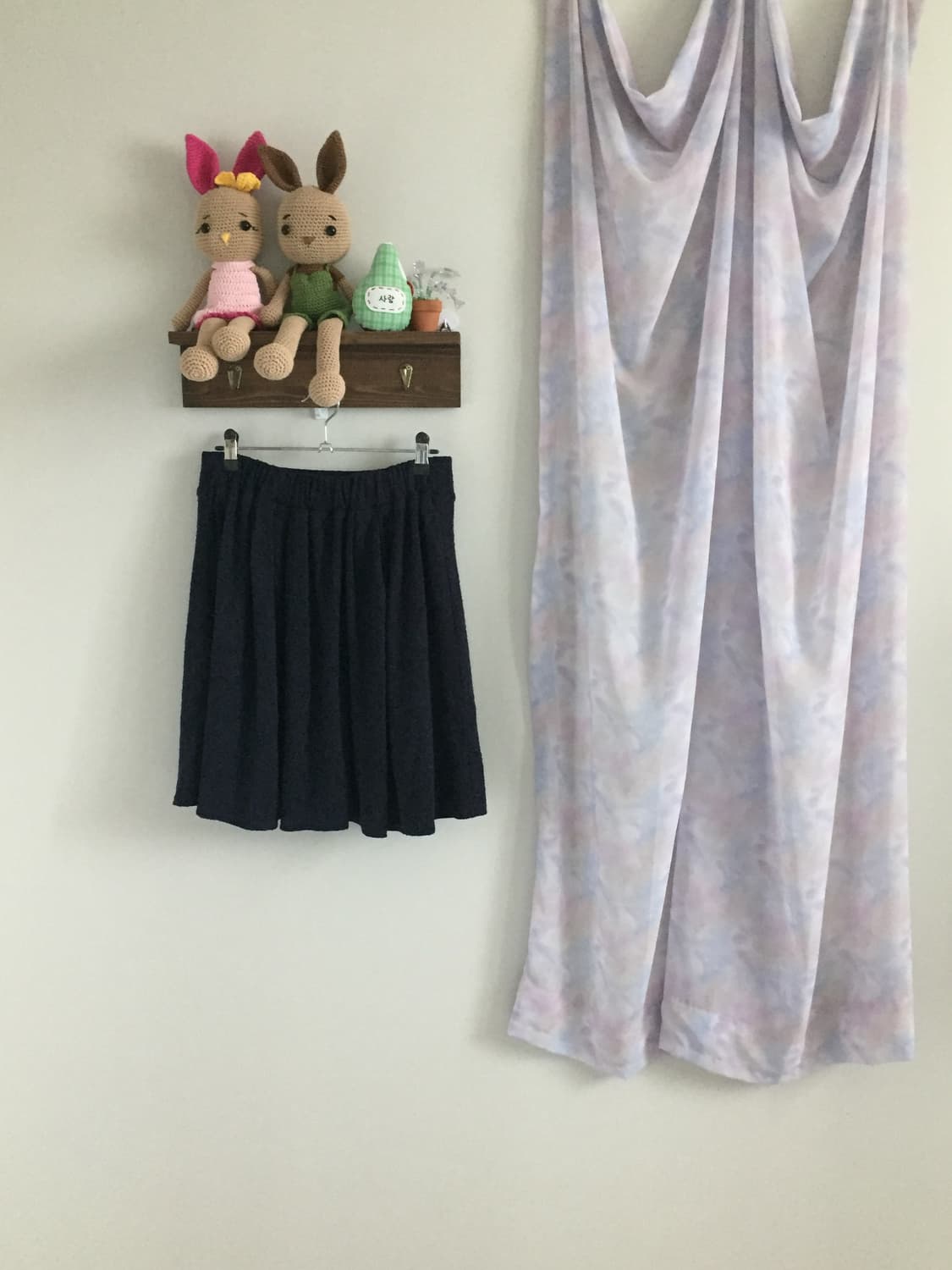 네이비 스커트 상품이미지3