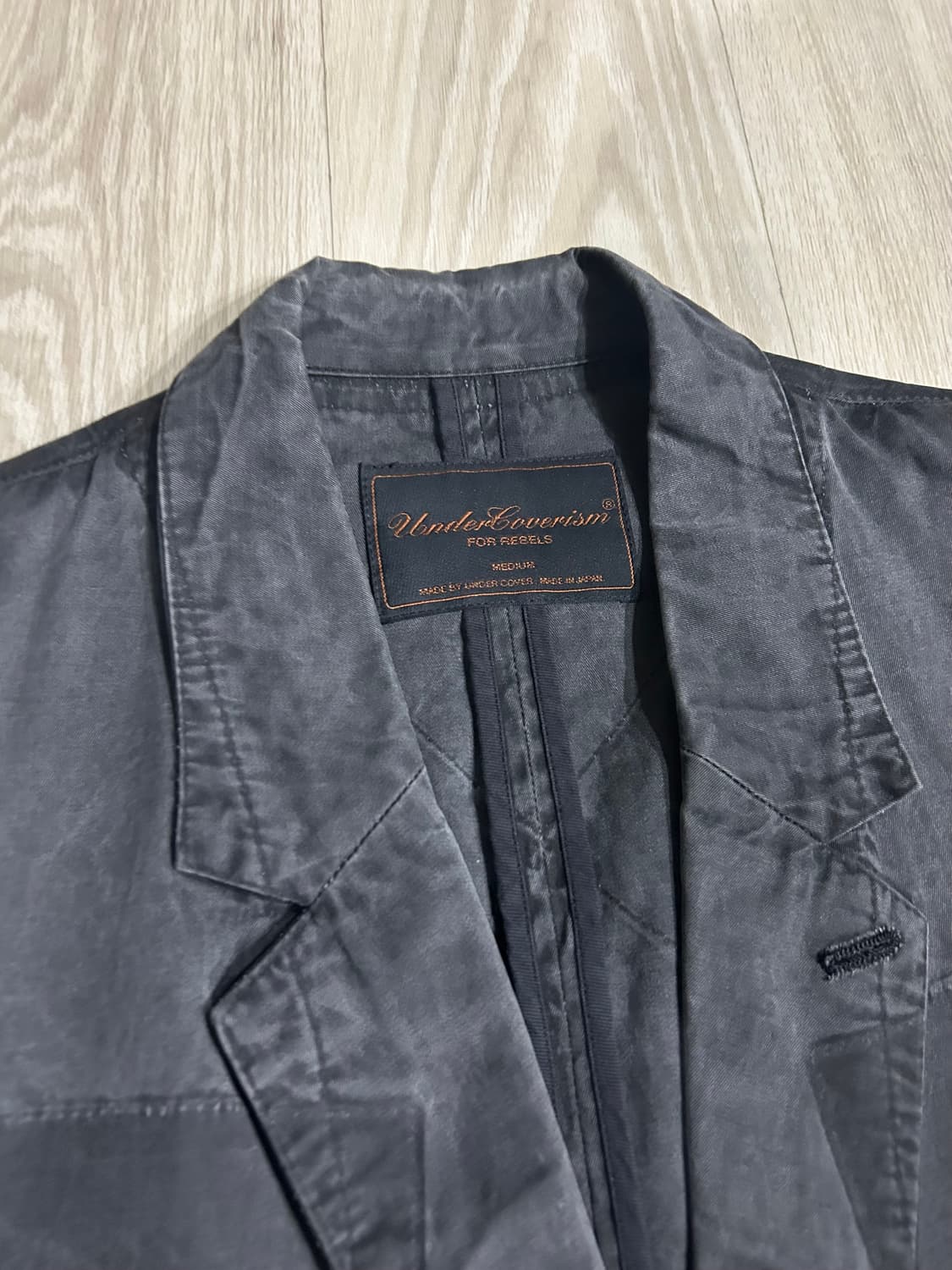 언더커버 04ss 랭귀드 블레이저 상품이미지2